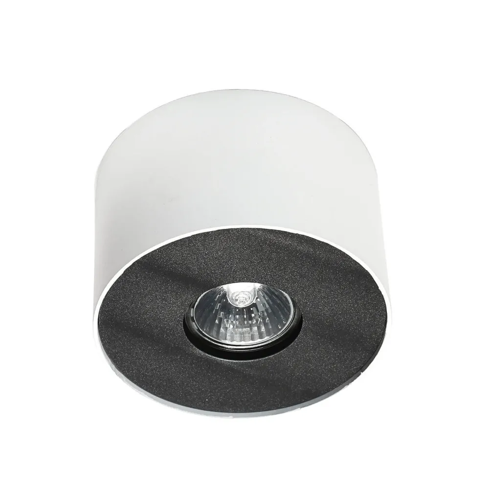 Clearance Nowodvorski Weißer Deckenstrahler POINT Ø13cm H:9cm GU10 Modern