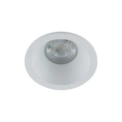 TK Lighting Weißer Einbaustrahler IP65 Metall Glas Ø8,5 cm rund* Metall Lampen|Moderne Außenleuchten