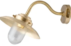 Outlet Lido Wetterfeste Außenwandleuchte KAVALA Messing Maritim