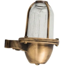 Lido Wetterfeste Außenwandleuchte Messing Maritim IP64* Außenleuchten Antik|Außenleuchten Messing