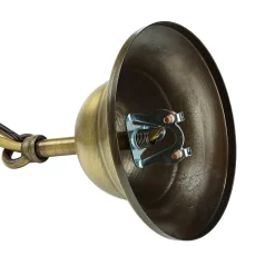 Lido Wetterfeste Hängelampe KAVALA Messing Maritim IP54* Metall Lampen|Messinglampen