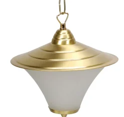 Online Lido Wetterfeste Hängelampe KORE Messing Glas Rustikal