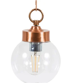 Lido Wetterfeste Pendelleuchte VERIA Kupfer rund IP43* Außenleuchten Messing|Messinglampen