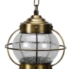 Lido Wetterfeste Pendelleuchte PATRAS Messing Maritim