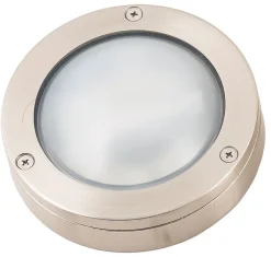 Lido Wetterfeste Schiffslampe AGIA Messing IP64 Außen