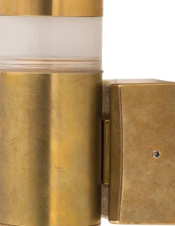 Sale Lido Wetterfeste Wandlampe Messing Modern IP64 außen