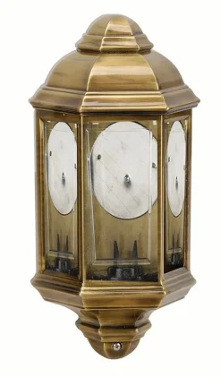 New Lido Wetterfeste Wandlampe NEREOS Messing Rustikal außen