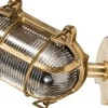 Sale Lido Wetterfeste Wandlampe SKIATHOS Messing Maritim IP64