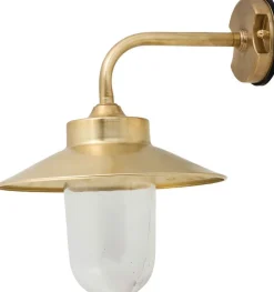 Lido Wetterfeste Wandleuchte KAVALA Messing Maritim Haus* Außenleuchten Antik|Außenwandleuchten