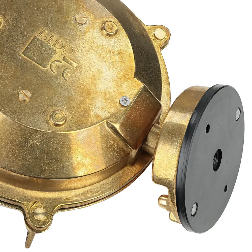 Hot Lido Wetterfeste Wandleuchte SERIFOS Messing Maritim IP64