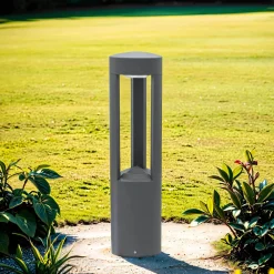 Clearance SU-MA Wetterfeste Wegeleuchte Anthrazit 50cm blendarm