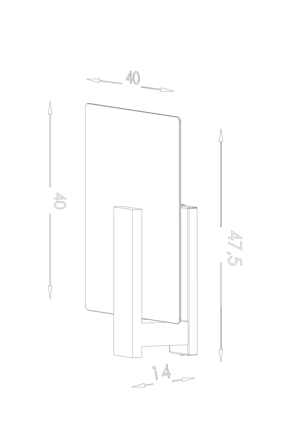 Sollux Wohnliche Deckenlampe Weiß Glas Holz flach H: 14 cm* Deckenleuchten|Bürolampen
