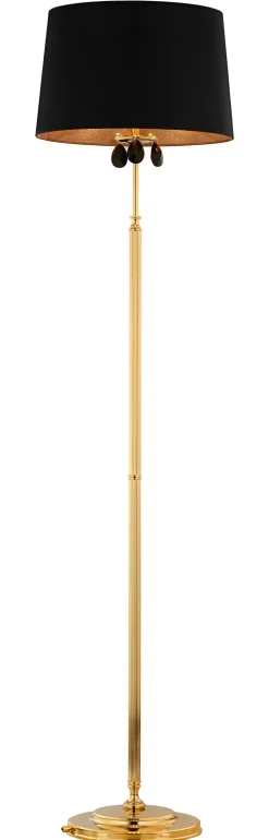 Outlet Jupiter Wohnliche Stehleuchte Metall H:166cm E27 Klassisch