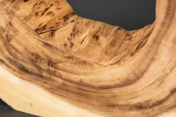 Invicta Interior Wohnliche Tischlampe KYRISSA massives Holz 63cm Unikat* Nachttischlampen|Holzlampen