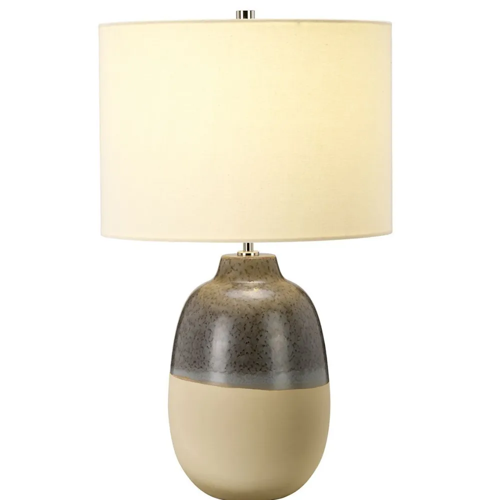 Outlet Elstead Wohnliche Tischleuchte ELIZIBETH Retro 61cm Keramik