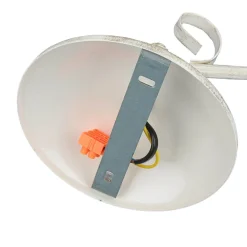 Lamkur Wohnliche Wandlampe LIRLIN Shabby Weiß Rustikal* Wandleuchten|Küchenlampen