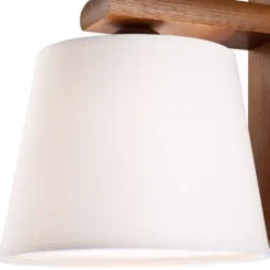 Best Lamkur Wohnliche Wandleuchte BEVERELY in Braun Flur