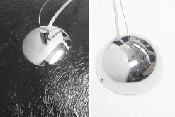 Online Invicta Interior Wohnzimmer Hängelampe Schwarz Modern Design Ø70cm