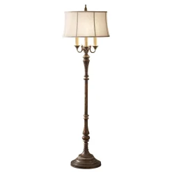 Clearance Elstead Wohnzimmer Stehlampe 159 cm 4x E27 Jugendstil BRIGETTE