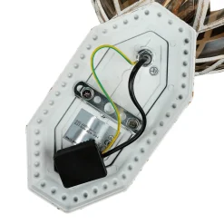 Discount Easylight XL Außenleuchte Weiß Gold IP44 Vintage Kugel Schirm