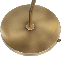 Sale Giovanni Battista XXL Bankerlampe Messing Glas Wohnzimmer MINISTERO