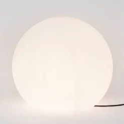 Nowodvorski XXL Gartenlampe in Weiß Kugel Schirm Ø80cm* Moderne Lampen|Dekolampen Außen