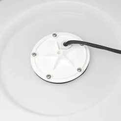 Nowodvorski XXL Gartenlampe in Weiß Kugel Schirm Ø80cm* Moderne Lampen|Dekolampen Außen