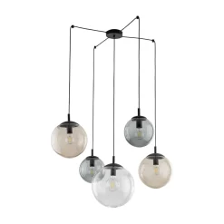 TK Lighting XXL Hängeleuchte Rauchglas H: 220 cm B: 400 cm verstellbar* Hängelampen|Esszimmer Lampen