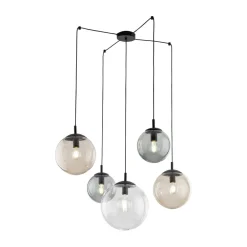 TK Lighting XXL Hängeleuchte Rauchglas H: 220 cm B: 400 cm verstellbar* Hängelampen|Esszimmer Lampen