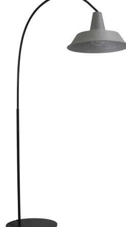 Masterlight XXL Stehlampe Grau H:186cm Industrie Handarbeit* Industrie Lampen|Vintage Lampen