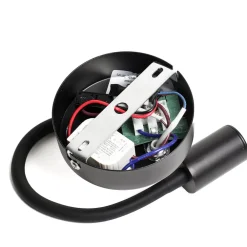 Easylight Zeitlose LED Wandlampe Schwarz Metall flexibler Arm* Moderne Lampen|Küchenlampen