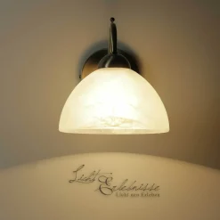 Searchlight Zeitlose Wandleuchte 1-flmg. messing-farben* Wandleuchten|Küchenlampen